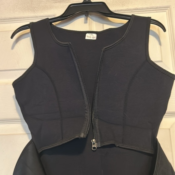 Hoplynn Neoprene Sweat Vest For Women Size Medium Black - Picture 6 of 7